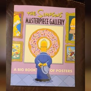 The Simpsons Masterpiece Gallery A Big Book Of Posters❤️